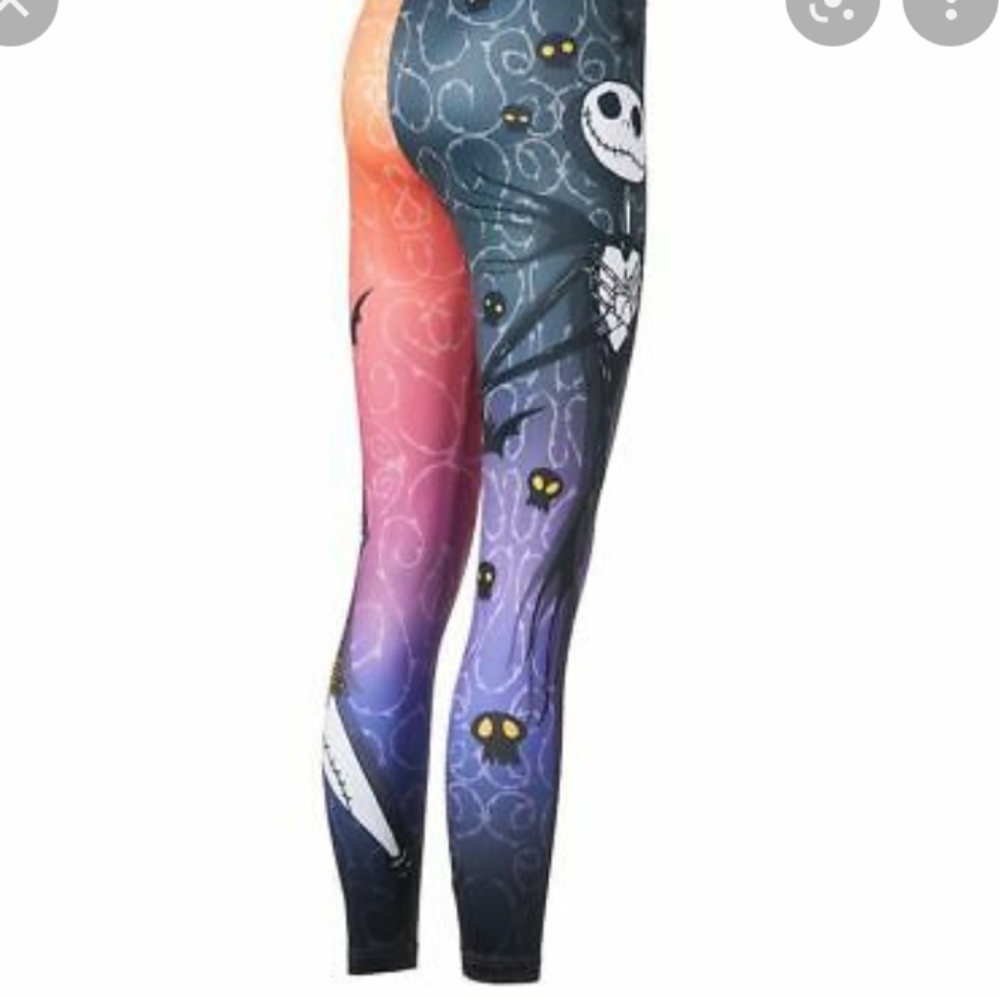 Nightmare 💀 Before ⚰ Xmas shiny leggings 🥰